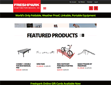 Tablet Screenshot of freshpark.com